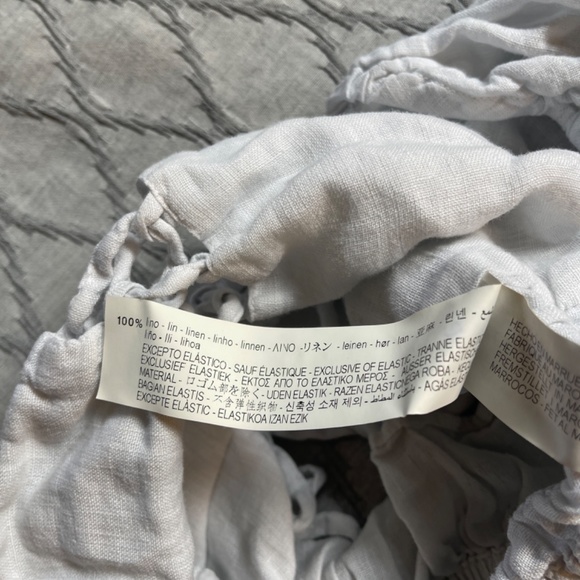 Zara Linen Blouse 3506/270/250 - Picture 6 of 7